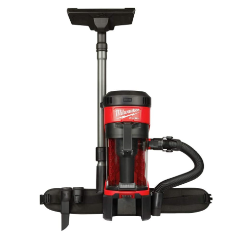 Milwaukee backpack vacuum list: M18 FUEL 3-in-1 Backpack Vacuum 0885-20, M18 FUEL 3-in-1 Backpack Vacuum 0885-21HD, Milwaukee M18FBPV Backpack Vacuum