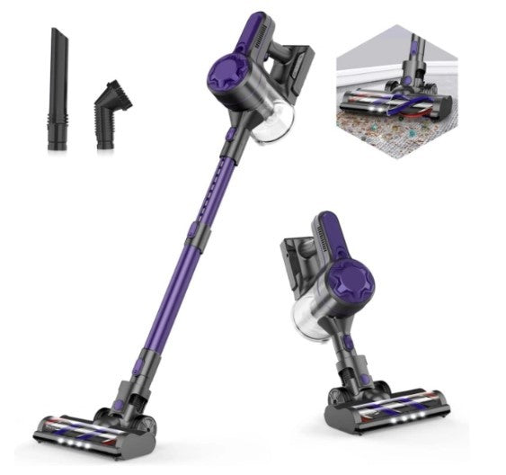 ZOKER Cordless Vacuum Reviews Handheld Stick Vacuum Pet Hair Cleaners for Hardwood Floors