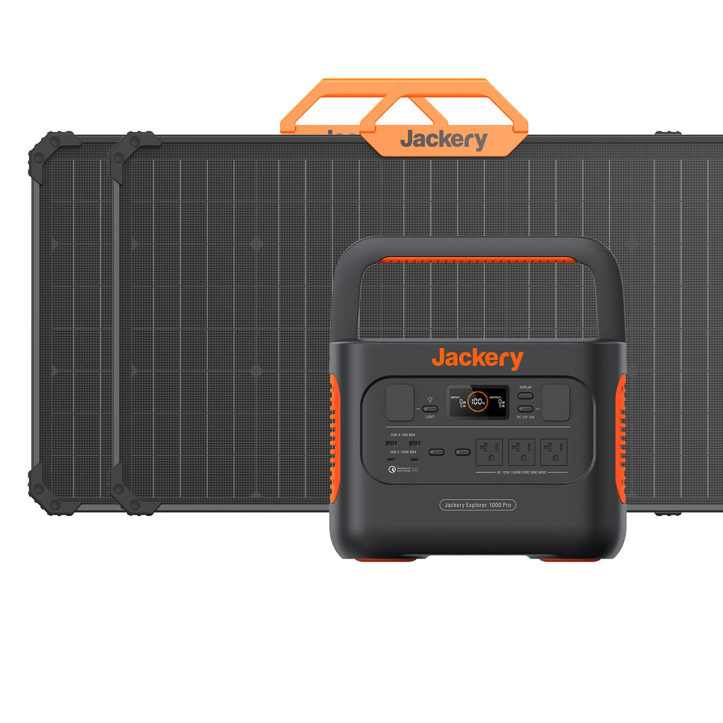 Jackery 1000 Pro Solar Generator|1002Wh Capacity, 1000W