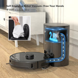 Self-emptying Dustbin Robot Vacuum Cleaner